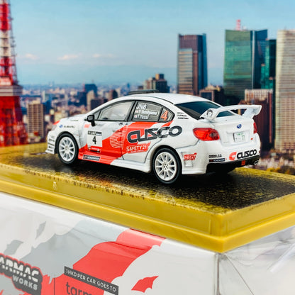 Tarmac Works 1/64 Hobby Collection Subaru WRX STI Japanese Rally Championship 2015 Y. Sumiyama / T. Yasui T64-016-CU
