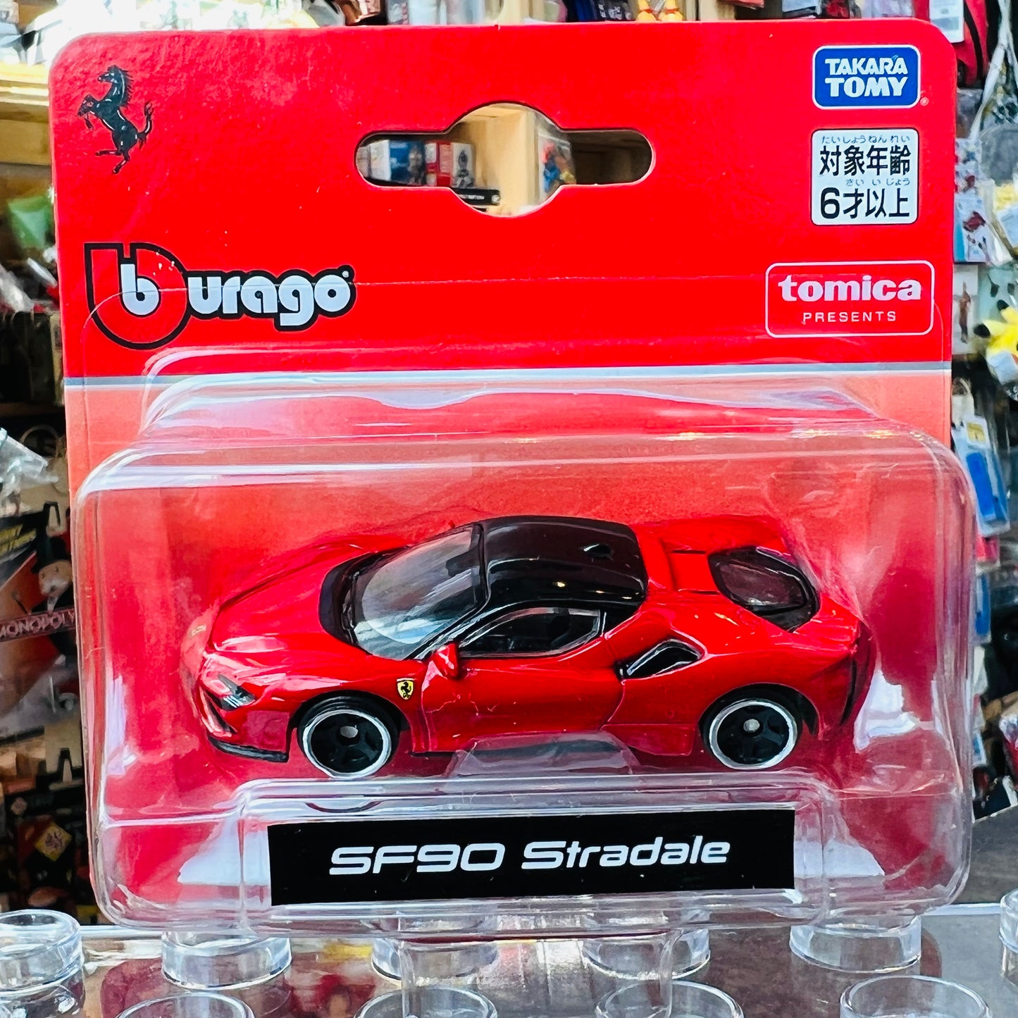 TOMICA Presents Bburago 3 inch Ferrari SF90 Stradale