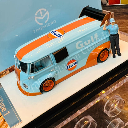 TIME MICRO 1/64 VW T1 GULF with Figurine 6975366840086