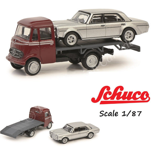 Schuco 1/87 Mercedes-Benz L319 + MB 300 SE 452661700