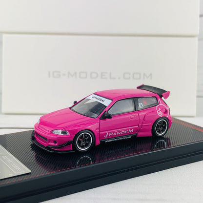 Ignition Model 1/64 Pandem Civic (EG6) Pink 1839