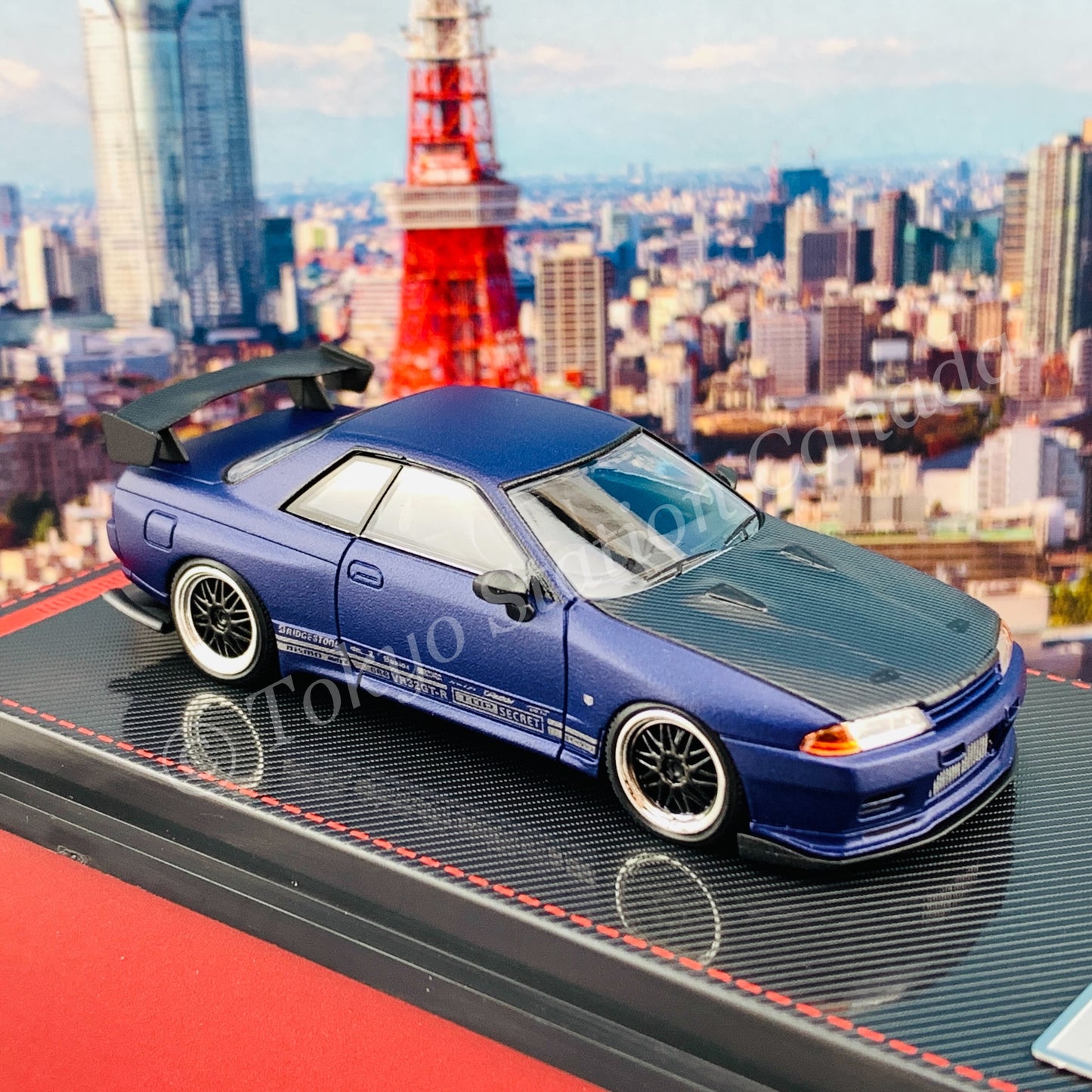 Ignition Model 1/64 TOP SECRET GT-R (VR32) Matte Purple Metallic IG2396