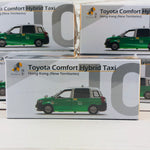 Tiny City 10 Die-cast Model Car – Toyota Comfort Hybrid Taxi Hong Kong (New Territories) 豐田混合動力的士 ATC64782