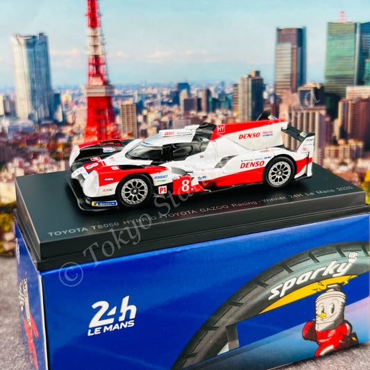 Sparky 1/64 TOYOTA TS050 HYBRID NO.8 TOYOTA GAZOO RACING WINNER 24H LE MANS 2020 S. BUEMI - B. HARTLEY - K. NAKAJIMA Y220