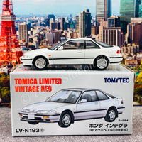 Tomytec Limited Vintage Neo 1/64 Honda Integra 3 Door Coupe XSi 1989 (White) LV-N193c
