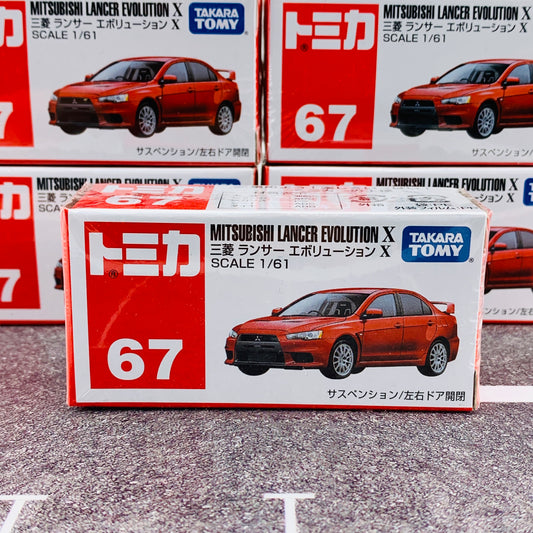 TOMICA 67 Mitsubishi Lancer Evolution X