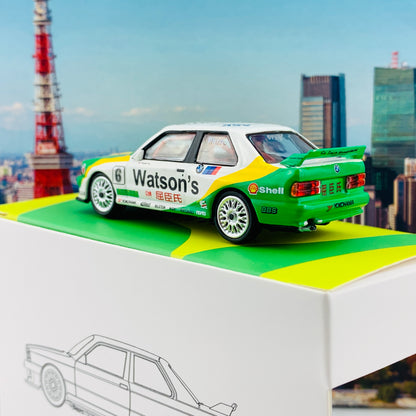 MINI GT 1/64 BMW M3 E30 #6 1991 Macau GP Winner Hong Kong Exclusive MGT00055-L
