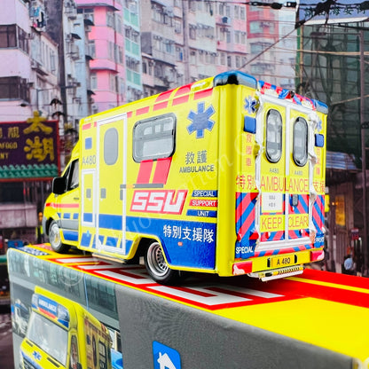 TINY 微影 Mercedes-Benz Sprinter Facelift HKFSD Ambulance SSU (A480) ATC64854