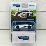 Tarmac Works 1/64 Global Collection Koenigsegg Agera RS White/Black/Blue T64G-005-RS1