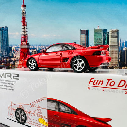 PEAKO64 1/64 Toyota MR2 SW20 1996 RED 62403
