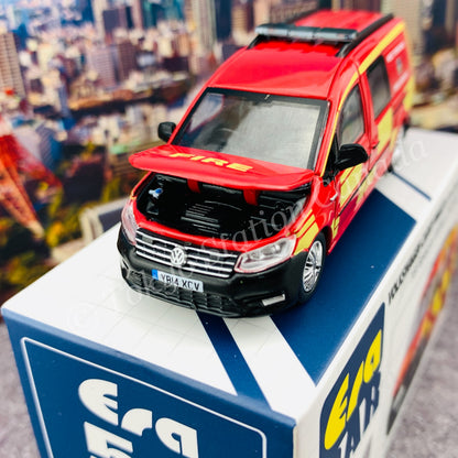 ERA CAR 51 1/64 VOLKSWAGEN CADDY MAXI UK Fire Rescue Car 1ST Special Edition VW21CAMRF51