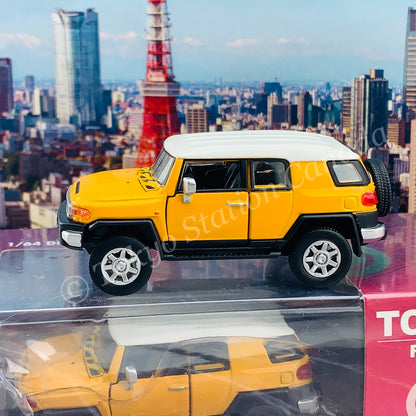BM Creations JUNIOR 1/64 Toyota 2015 FJ Cruiser Yellow RHD 64B0132