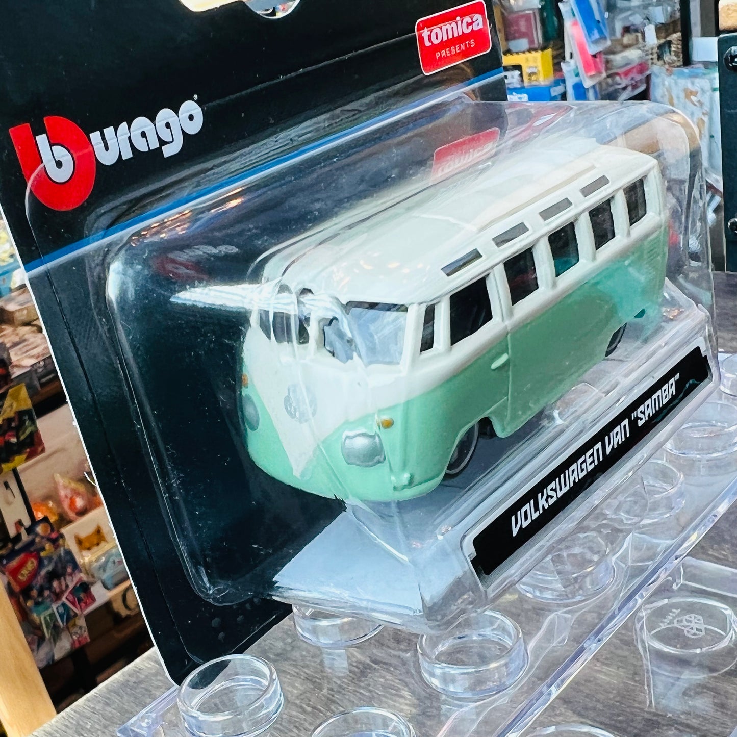 TOMICA Presents Bburago 3 inch Volkswagen Van "Samba"