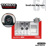 PREORDER Tarmac Works 1/64 Accessories Rays TE37 Pressed Graphite T64W-002-PG (Release Date : Jan 2020)