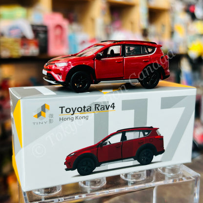 TINY 微影 117 Toyota Rav4 Red RHD ATC65073