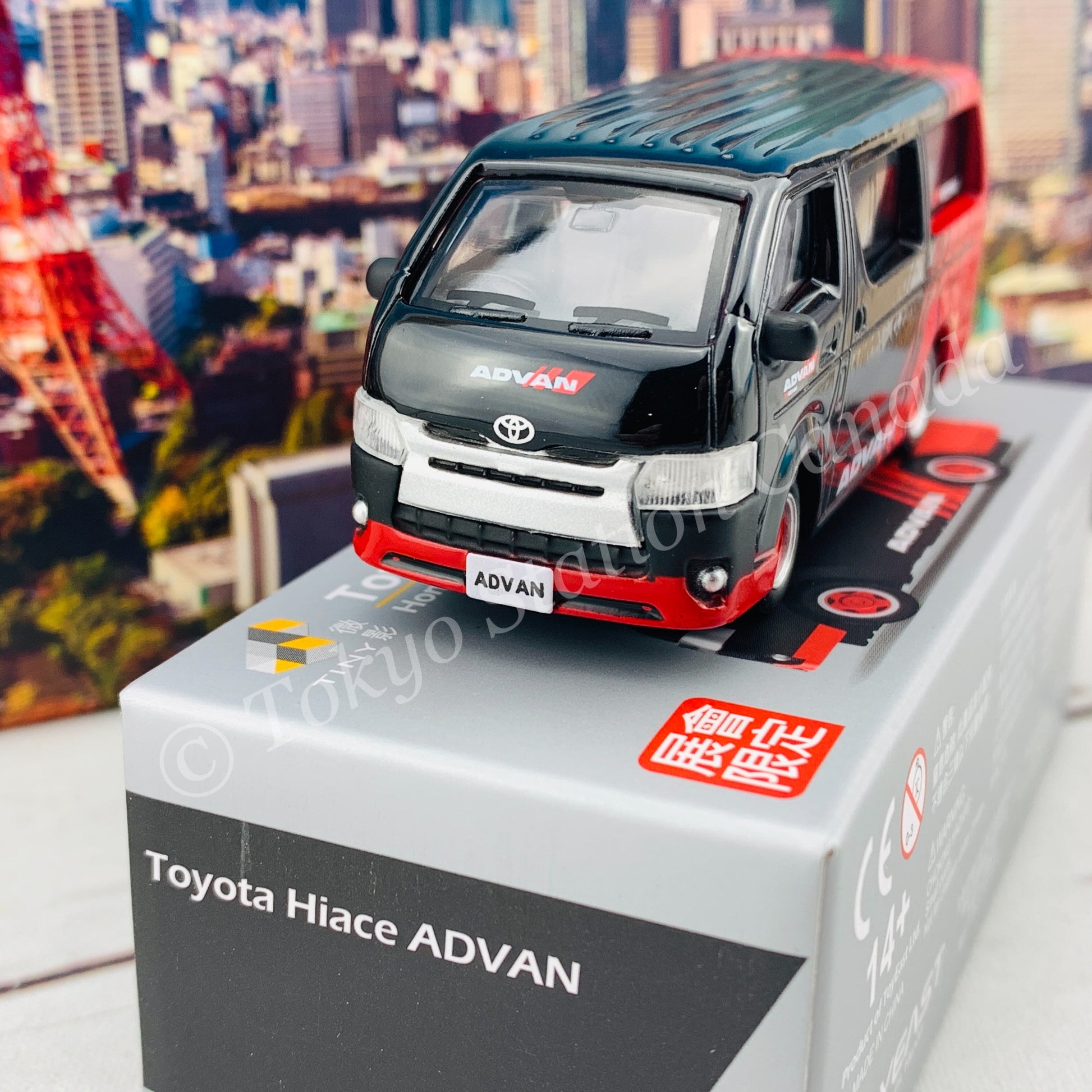 Tiny 微影 Toyota Hiace ADVAN "Exhibition Limited" ATC64938