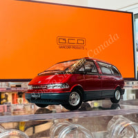 GCD 1/64 Toyota Previa RED KS-06-108