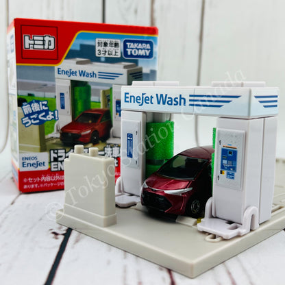 TOMICA WORLD Tomica Town Drive-Through Car Wash ENEOS EneJet