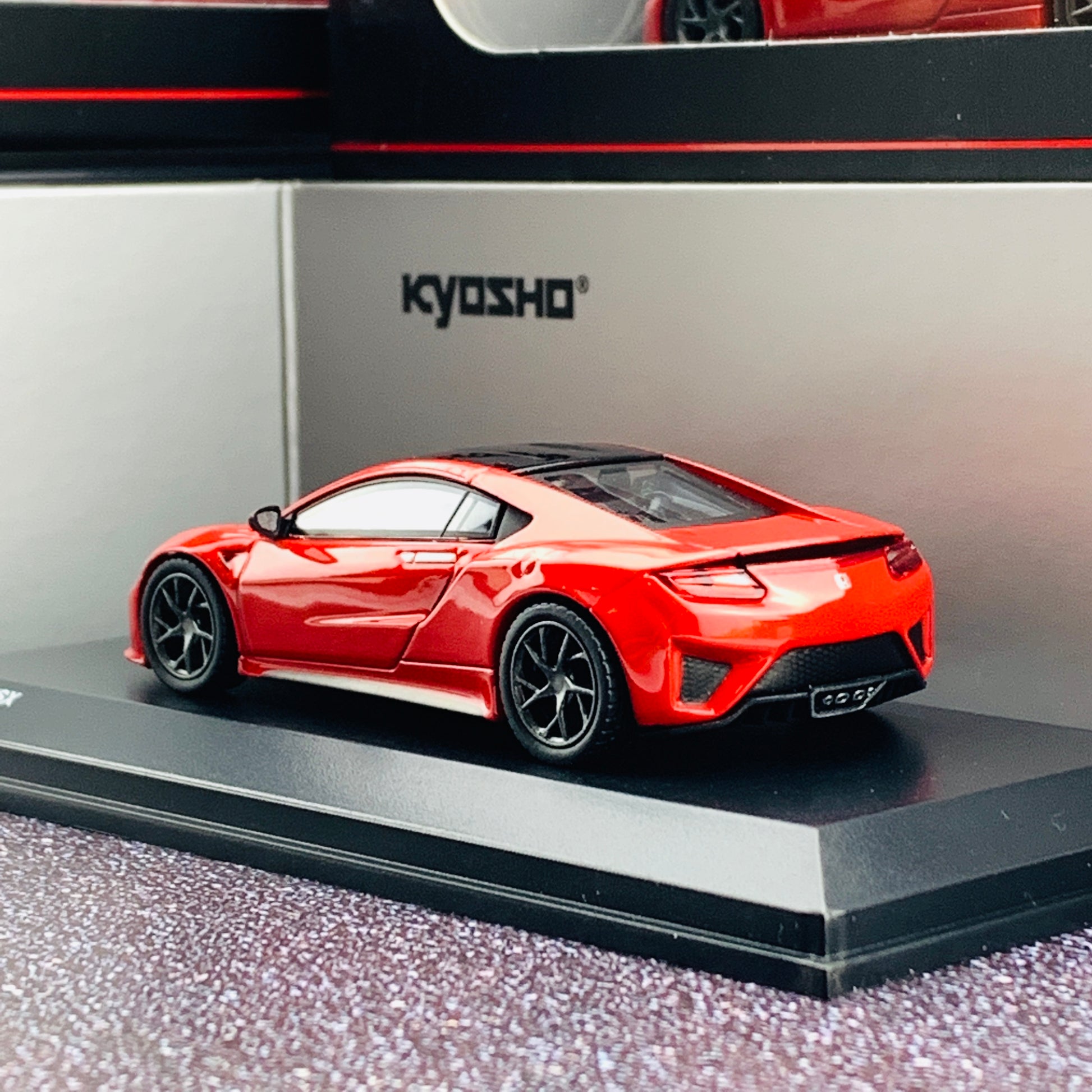 KYOSHO 1/64 Honda NSX Red KS07066A1