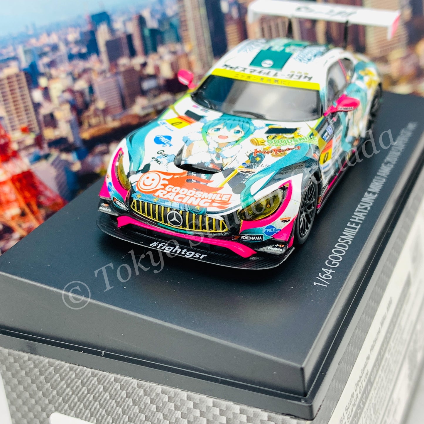 GOODSMILE 1/64 Hatsune Miku AMG 2018 Super GT Ver. 4560392842368