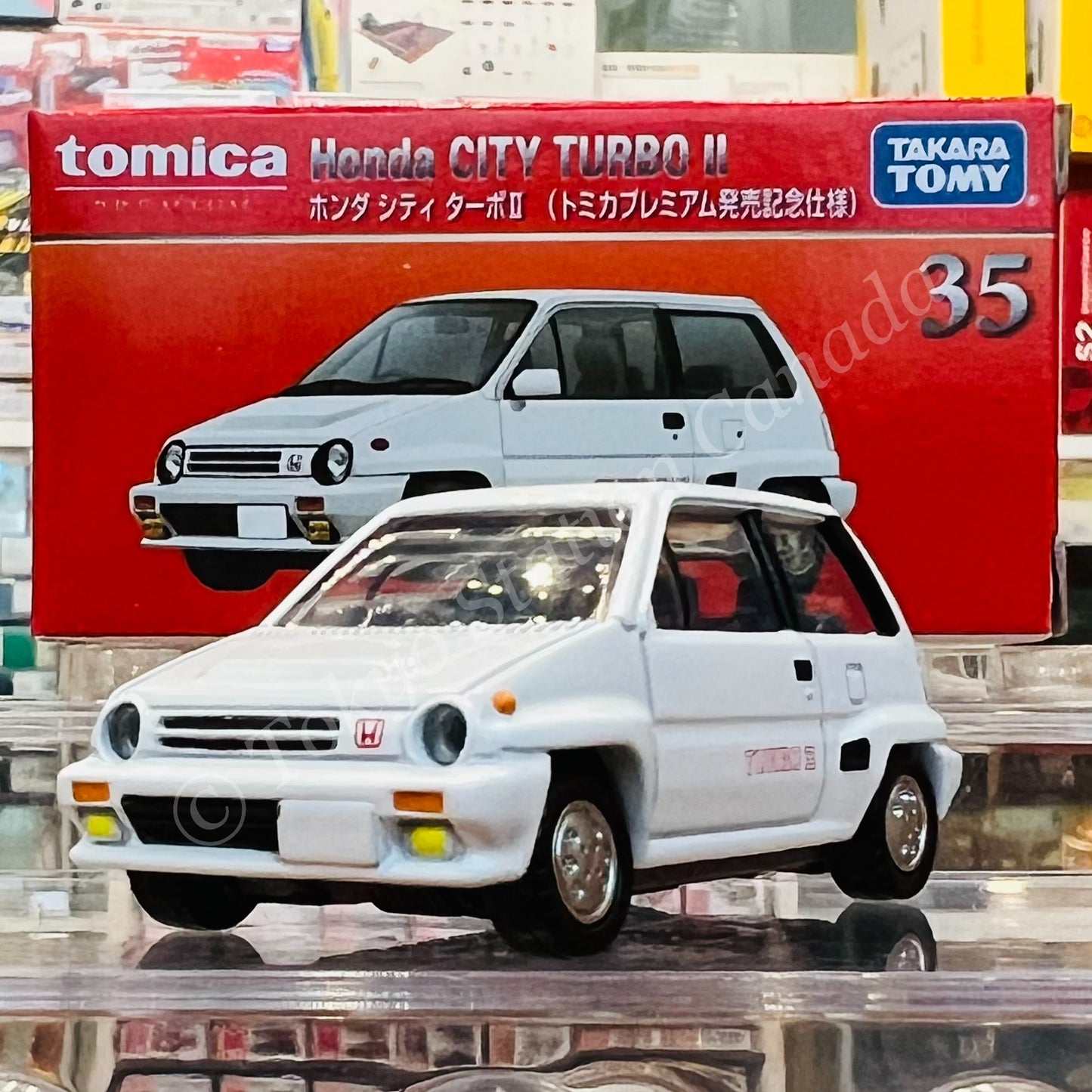 Tomica Premium 35 Honda City Turbo II  "Tomica Premium Release Commemorative Specification"