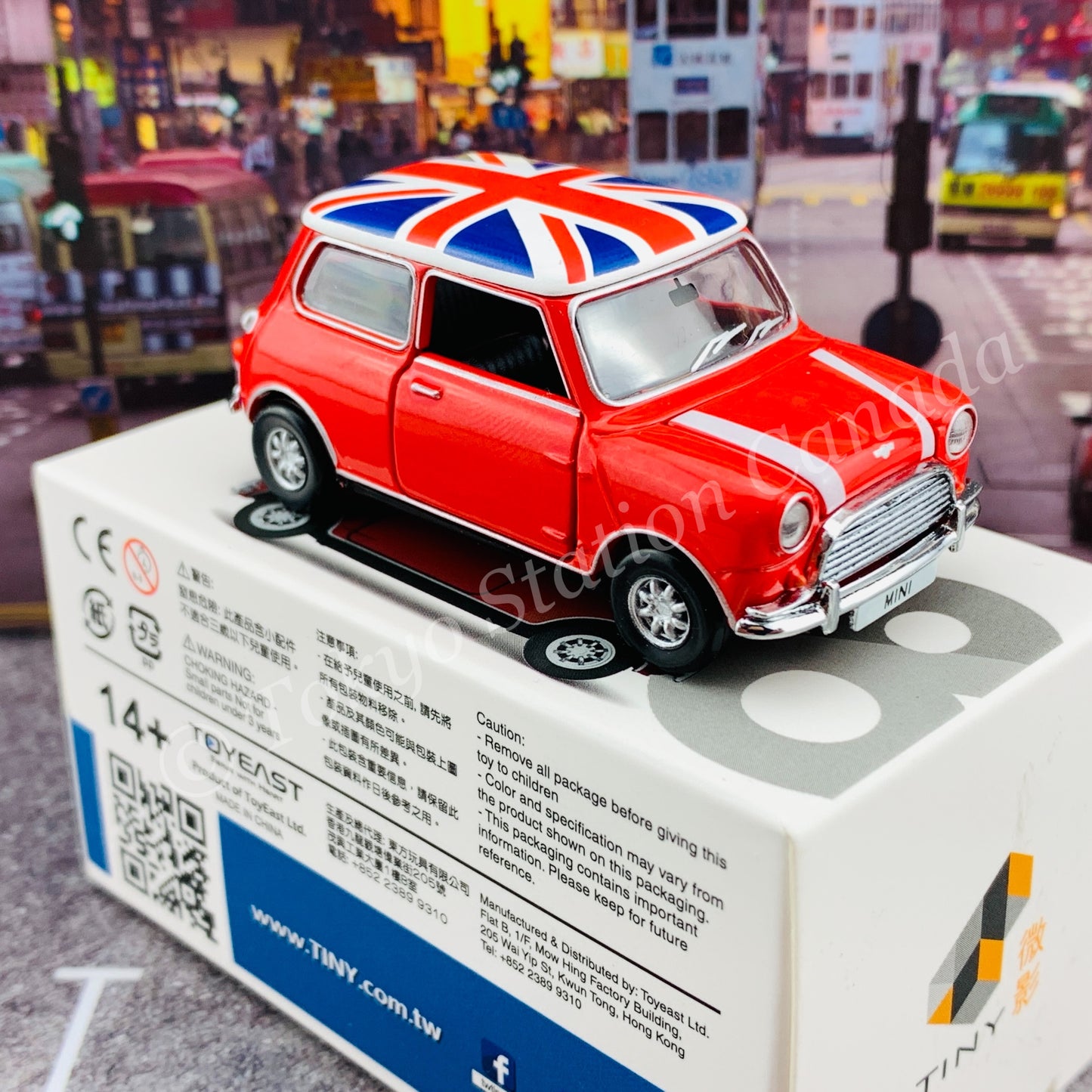 TINY 微影 TW18 Mini Cooper Mk1 RED Taiwan LHD ATC64543