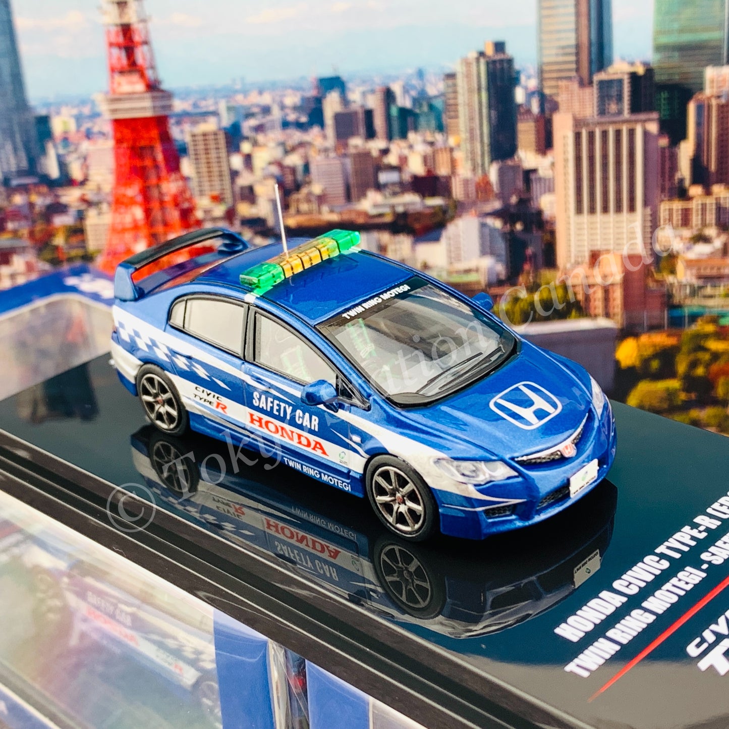 INNO64 1/64 HONDA CIVIC Type-R FD2 Twin Ring Motegi Safety Car 2014 IN64-FD2-TRMSC