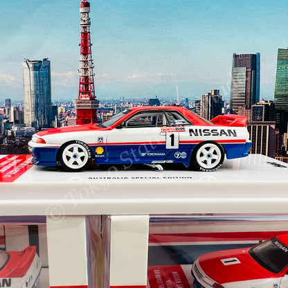 INNO64 1/64 NISSAN SKYLINE GT-R R32 #1 "NISSAN MOTORSPORT" Bathurst Tooheys 1000 Winner 1991 Jim Richards / Mark Skaife Australia Special Edition IN64-R32-1KT91