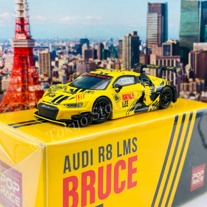 POPRACE 1/64 Audi R8 LMS Bruce Lee 80TH PR64-R8LMS-BL80