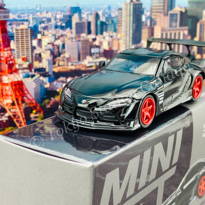 MINI GT 1/64 HKS Toyota GR Supra Nocturnal RHD MGT00226-R