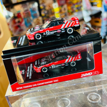 INNO64 1/64 NISSAN SKYLINE GT-R (R32) #2 "Team TAISAN" JTCC 1992 IN64-R32-TS92