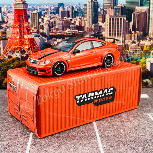 Tarmac Works 1/64 Global Collection Mercedes-Benz C63 AMG Coupé Black Series Red T64G-009-RE