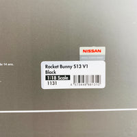 Ignition Model 1/18 Rocket Bunny Nissan S13 V1 Black IG1131