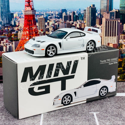 MINI GT 1/64 Toyota TRD 3000GT  Super White RHD MGT00259-R