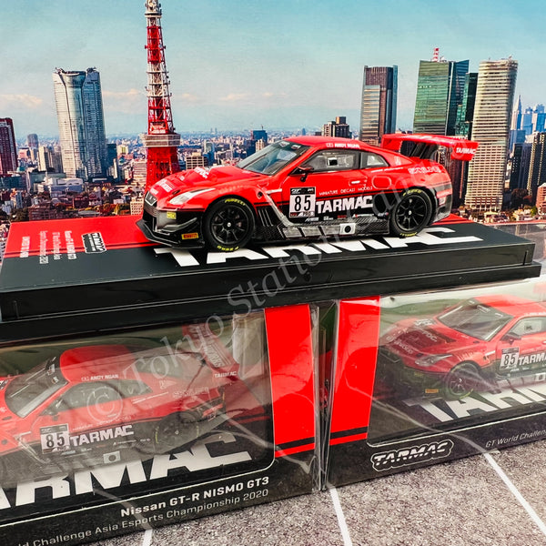TARMAC WORKS 1/64 HOBBY64 Nissan GT-R NISMO GT3 GT World Challenge Asia ESPORTS Championship 2020  Tarmac eMotorsports Andy Ngan T64-035-ANDY