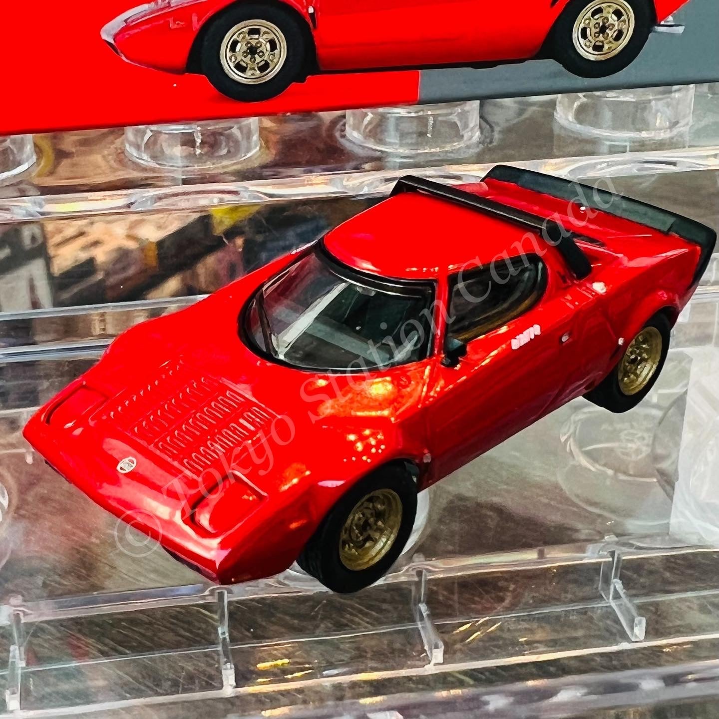 MINI GT 1/64 Lancia Stratos HF Stradale Rosso Arancio LHD MGT00365-L