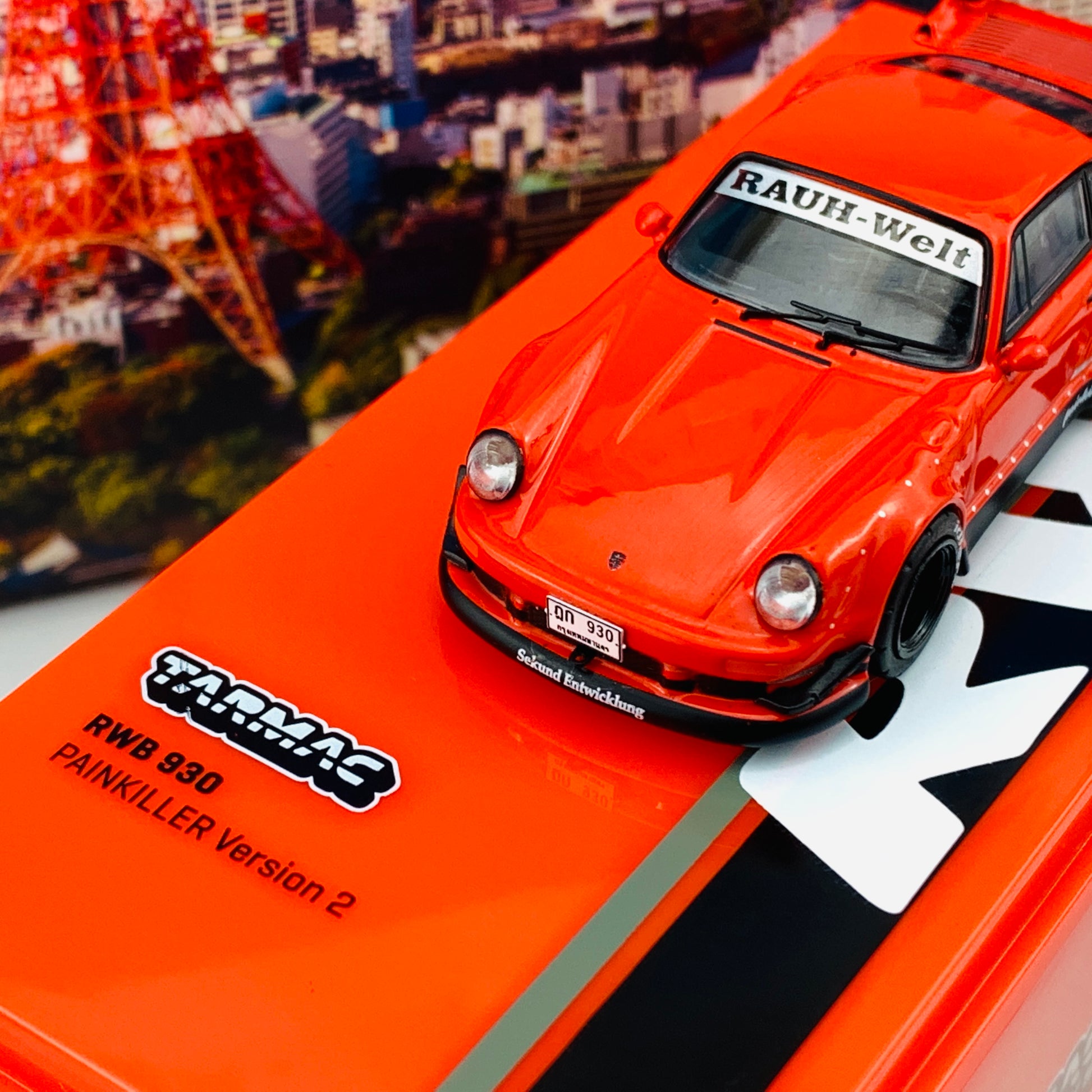 Tarmac Works 1/64 Hobby Collection RWB 930 PAINKILLER Version 2 T64-015-RE2