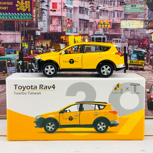 Tiny 微影 x TaxiGo 39 Toyota Rav4 TaxiGo Taiwan ATC64825