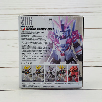 FUSION WORKS Gundam Converge #15 - 206 Narrative Gundam C-Packs RX-9/C