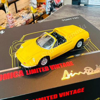 TOMYTEC Tomica Limited Vintage NEO 1/64 LV Dino 246 GTS Yellow