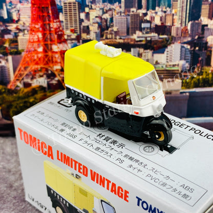 TOMYTEC Tomica Limited Vintage 1/64 Daihatsu Midget Police Car LV-197a