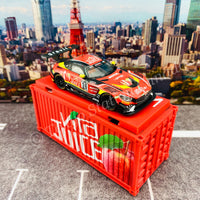 Tarmac Works 1/64 COLLAB64 Mercedes-AMG GT3 GT World Challenge Asia ESPORTS Championship 2020 Matt Solomon (With Container) T64-008-JUICE