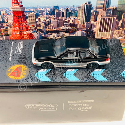 Tarmac Works 1/64 Toyota Corolla Levin AE92 Black / Grey T64R-036-BLK 