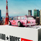 MINI GT x Kaido House 1/64 Datsun KAIDO 510 Wagon Hanami V1 LHD KHMG012