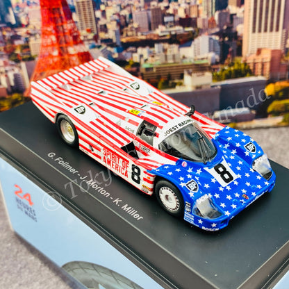 Sparky 1/64 Porsche 956 No.8 3rd 24H Le Mans 1986 G. Follmer - J. Morton - K. Miller Y176