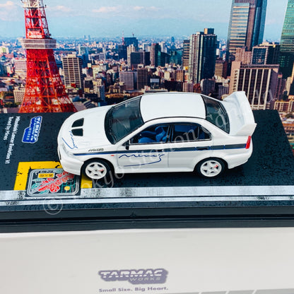 Tarmac Works ROAD64 1/64 Mitsubishi Lancer Evolution VI Tuned by Mine's T64R-021-MNE