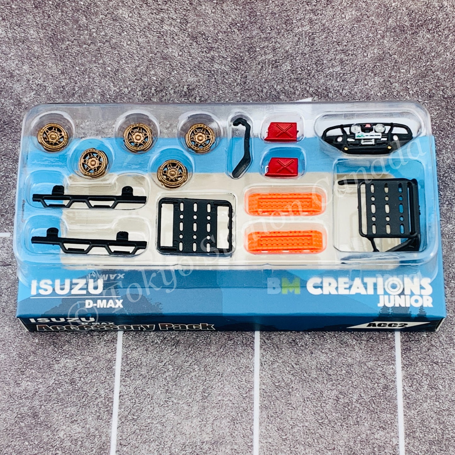 BM CREATIONS JUNIOR 1/64 Accessory Pack for  ISUZU 2016 D-MAX 64BACC2