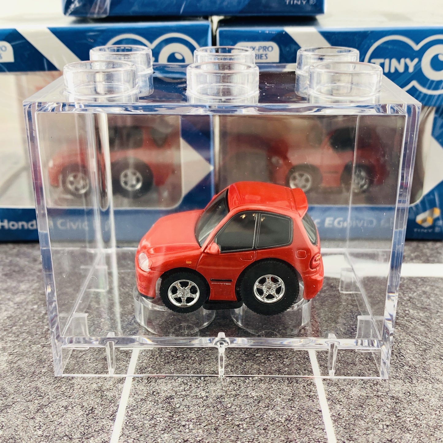 TINYQ Pro-Series 01 - Honda Civic EG6 (Red) TinyQ-01d