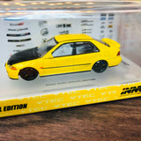 INNO64 HONDA CIVIC FERIO EG9 YELLOW with Customizable Stickers and 1 set of wheel - HONG KONG SPECIAL EDITION