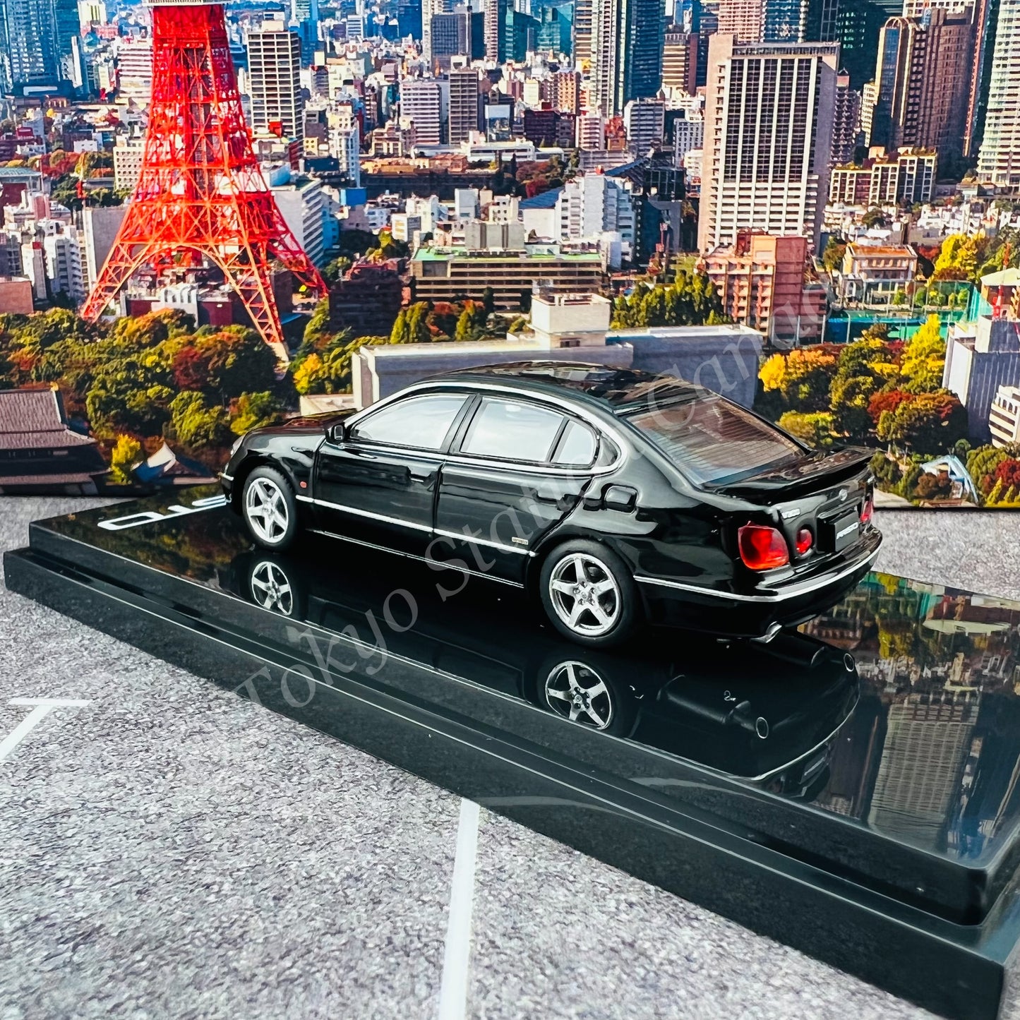 HOBBY JAPAN 1/64 Toyota ARISTO V300 VERTEX EDITION Black HJ641030ABK
